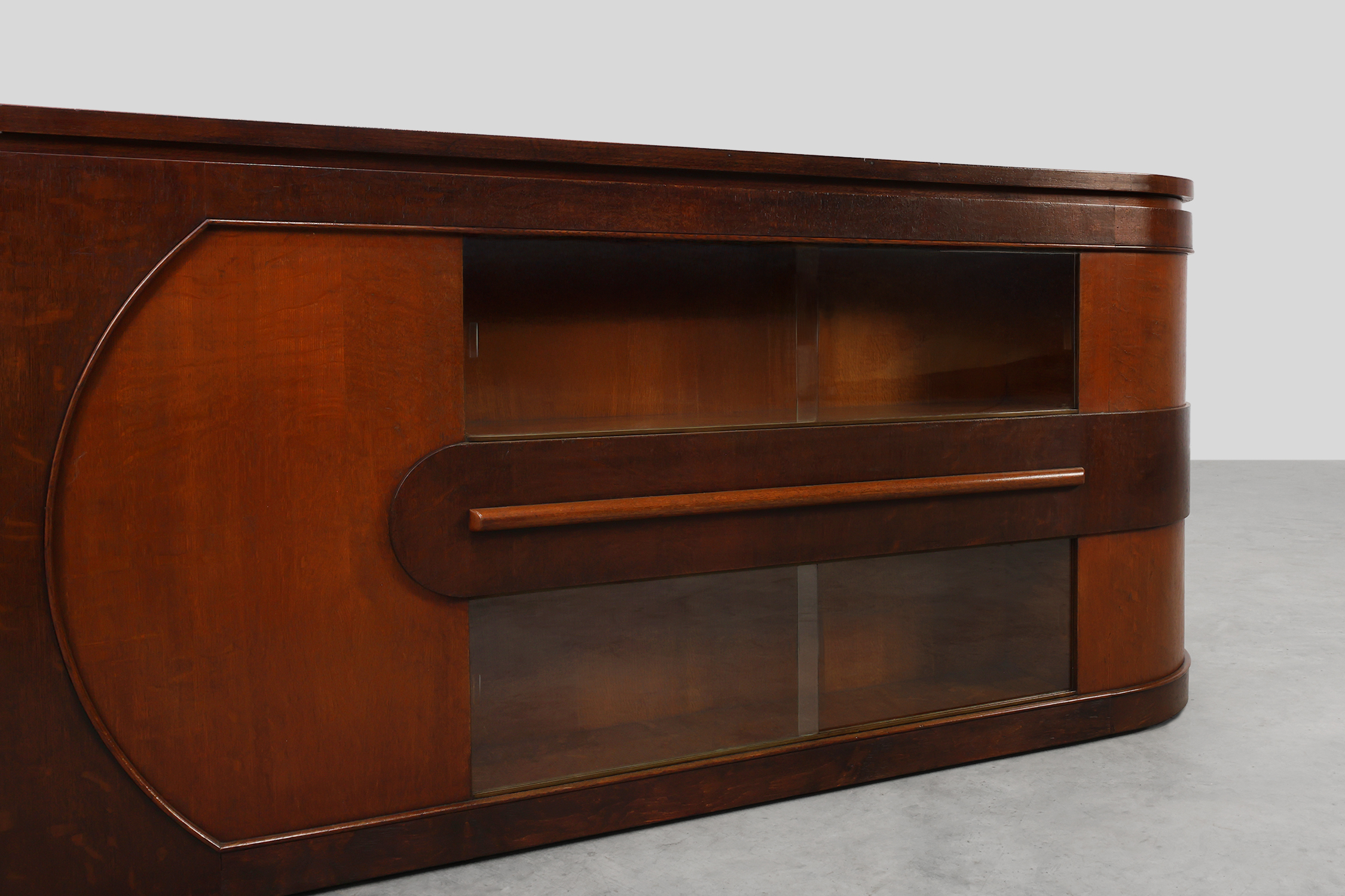 Monumental Art Deco Counter Attributed to De Coene, Belgium 1920sthumbnail